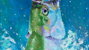 Splash (Tarpon) – Original Size 11"x14"